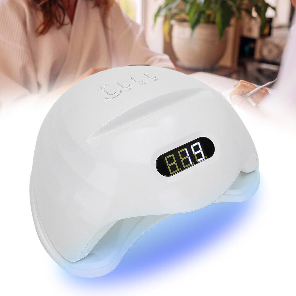 new 48W Dual Source UV Gel Nail Polish Dryer Lamp Nail Curing Machine(EU Plug) HGF koeek - KOEEK