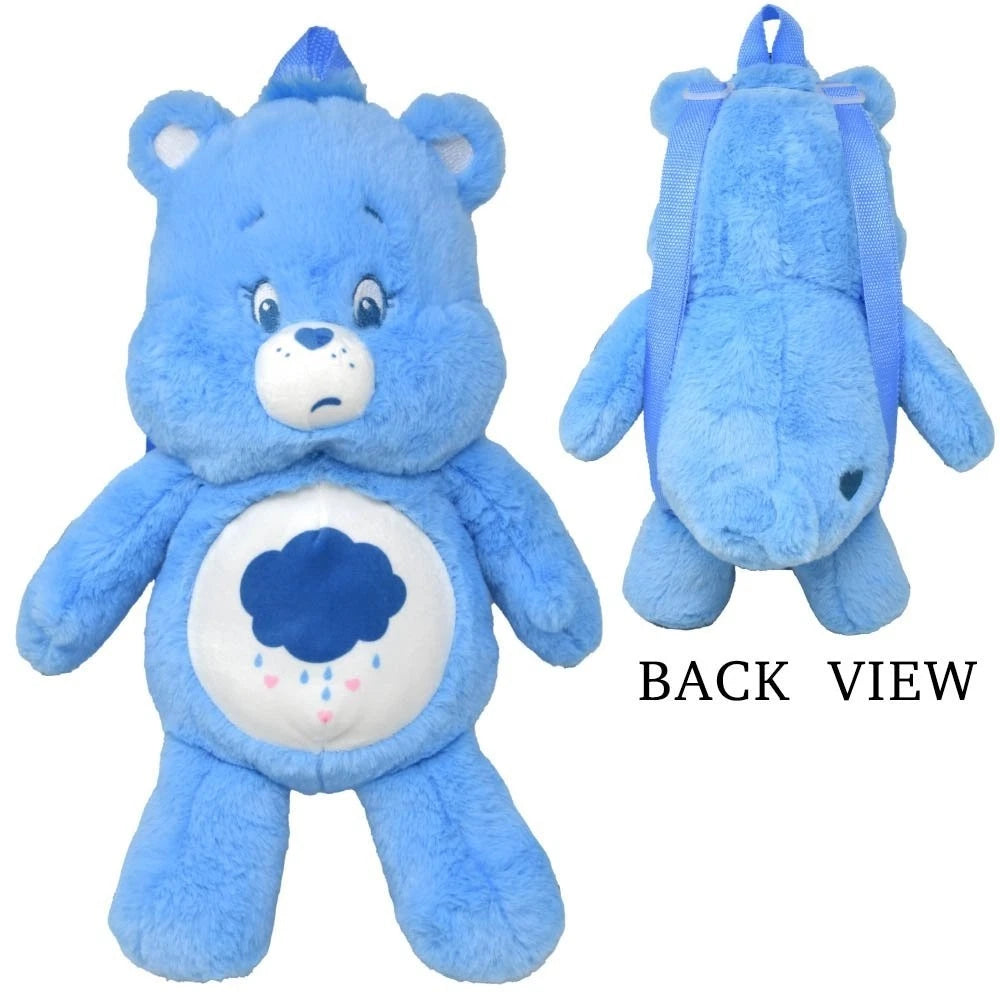 Care Bears Grumpy Bear 17" Plush Backpack Bule Soft Plush Backpack Bag CARE_BEARS - KOEEK
