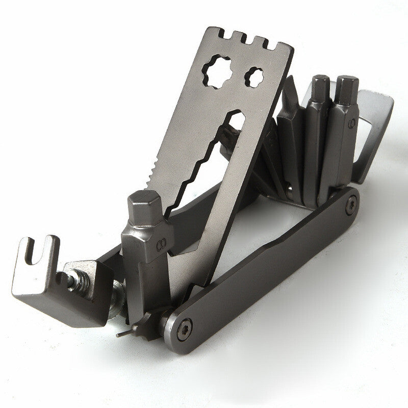 EDC Bike Repair Tools Kit Multi Function Gadgets Mechanic bicycle Accessories 07FC0E-D4 - KOEEK