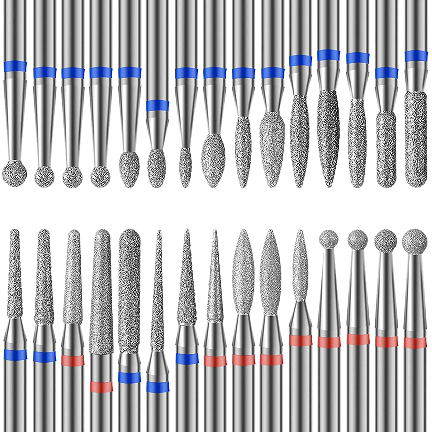 ny 30-delt spikerskjærerbor for manikyr Tungsten Steel Profesjonell manikyr