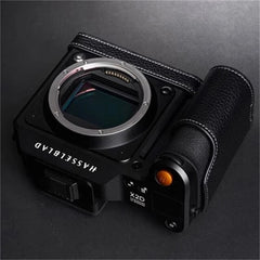 Retro  Leather Half Case Handmade Camera Cover for Hasselblad X2D 100C 07FC0E-D4 - KOEEK