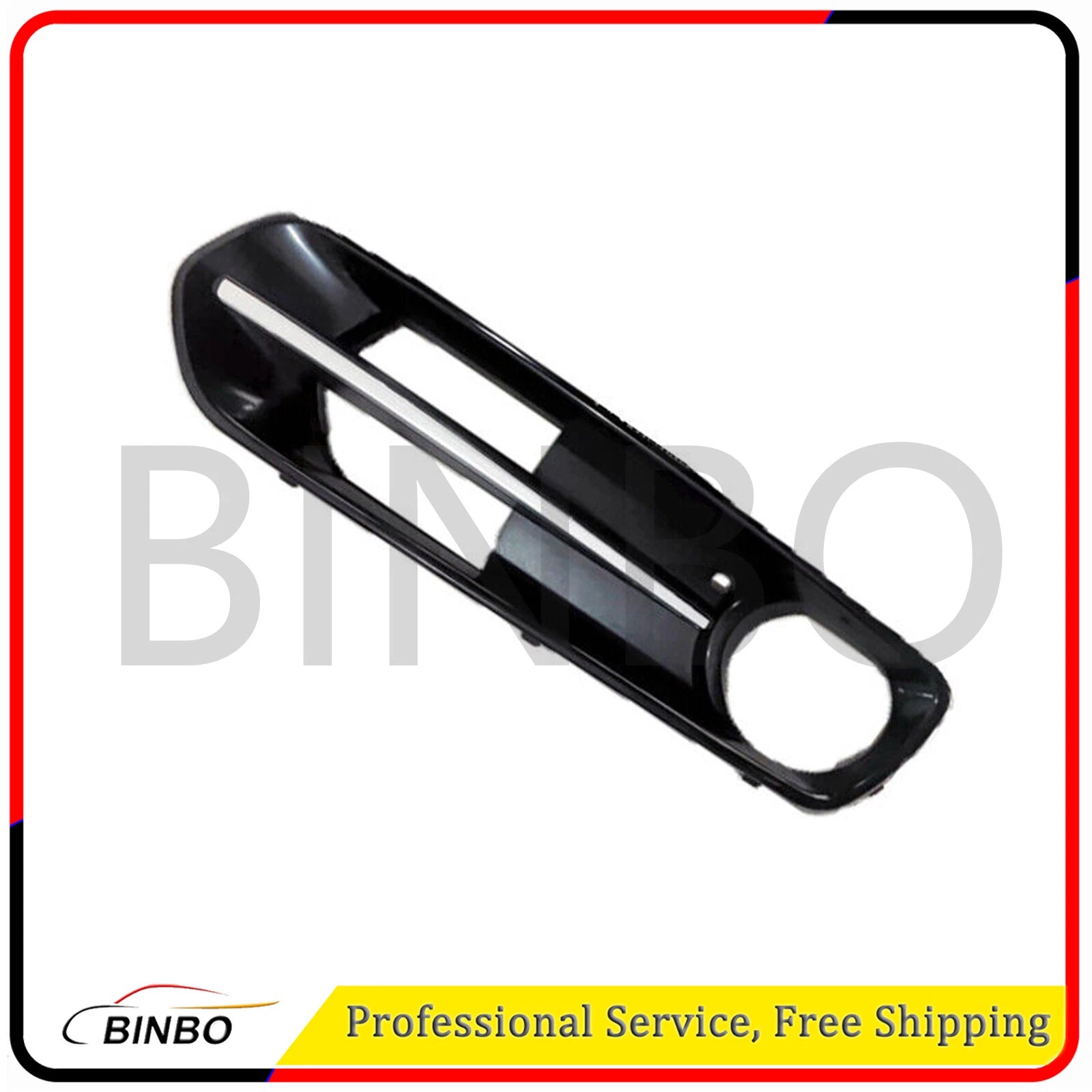For BMW F20 Front Partially Open Fog Light Grille Left 51117341613 07FC0E-D4 - KOEEK