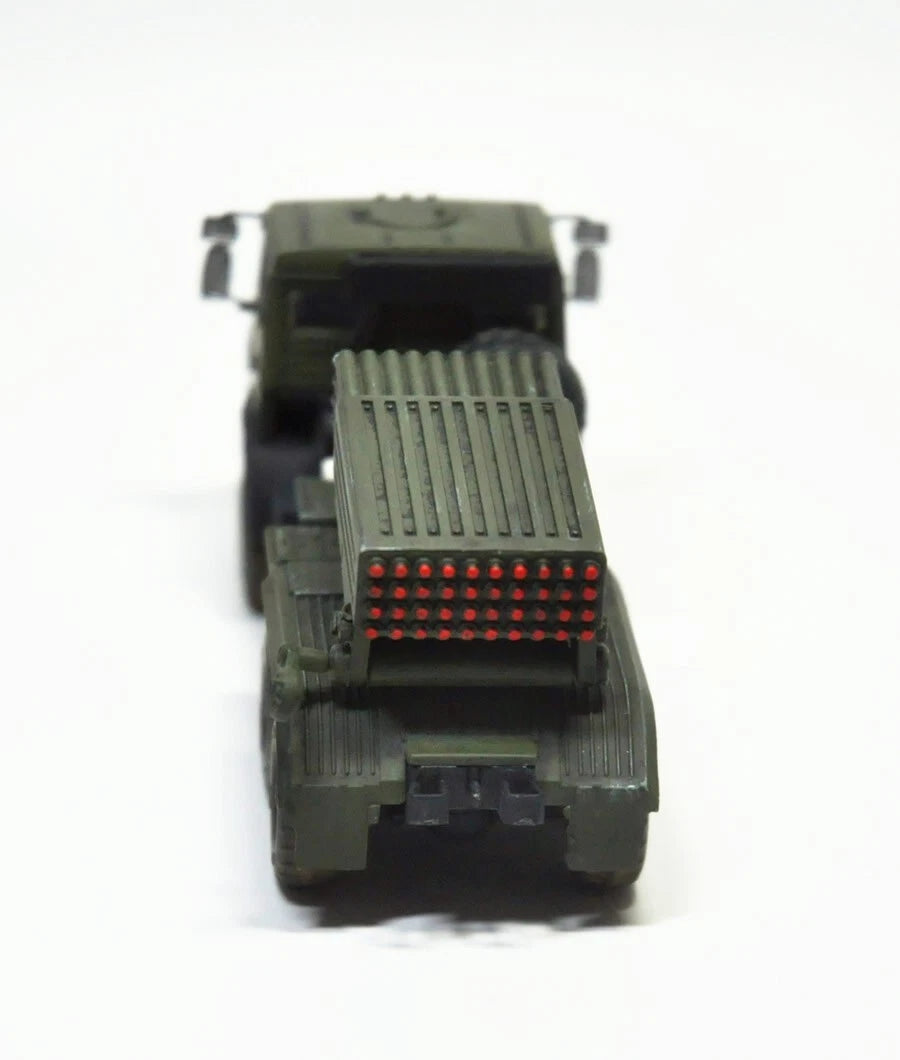 1/72Russian KAMAZ-5350 MUSTANG with BM-21"Grad"Hail RocketLauncherAssembly Model 07FC0E-D4 - KOEEK