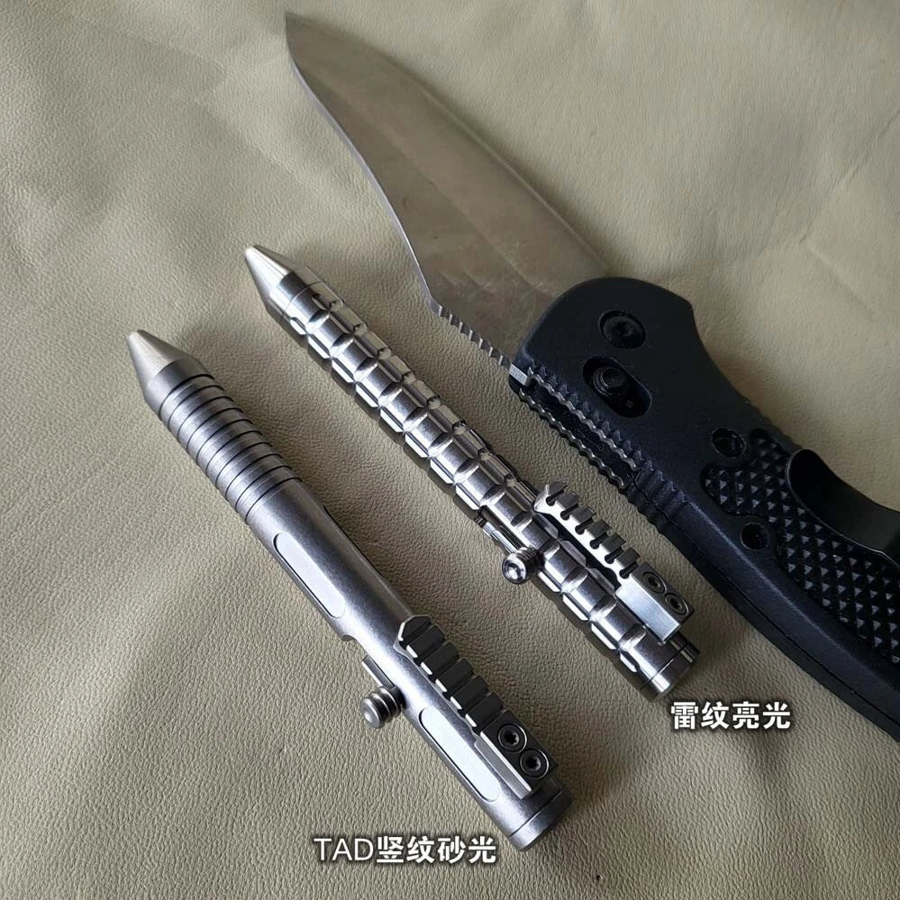 Titanium Alloy Mini Pen With Collection Writing Portable Outdoor EDC Tools Gift 07FC0E-D4 - KOEEK