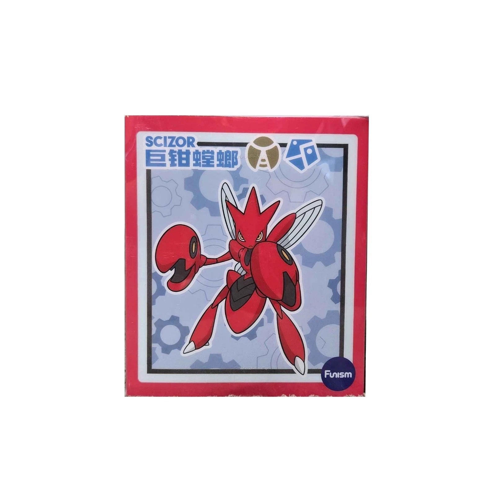 Official Pokémon Funism Scyther & Scizor Action Figurine Anime Model Toy Gift 07FC0E-D4 - KOEEK