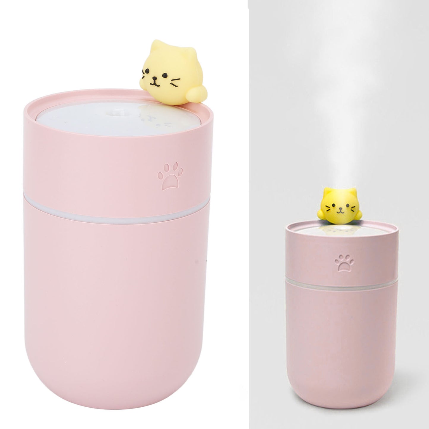 new Humidifier 300ml Large Spray Cartoon Desktop Humidifier Bedroom Living Room HGF koeek - KOEEK