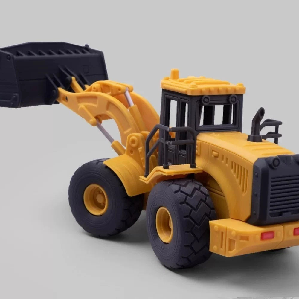 1:48Wheel Loader Model 3D Printed Assembly Engineering Vehicle DisplayOrnament 07FC0E-D4 - KOEEK