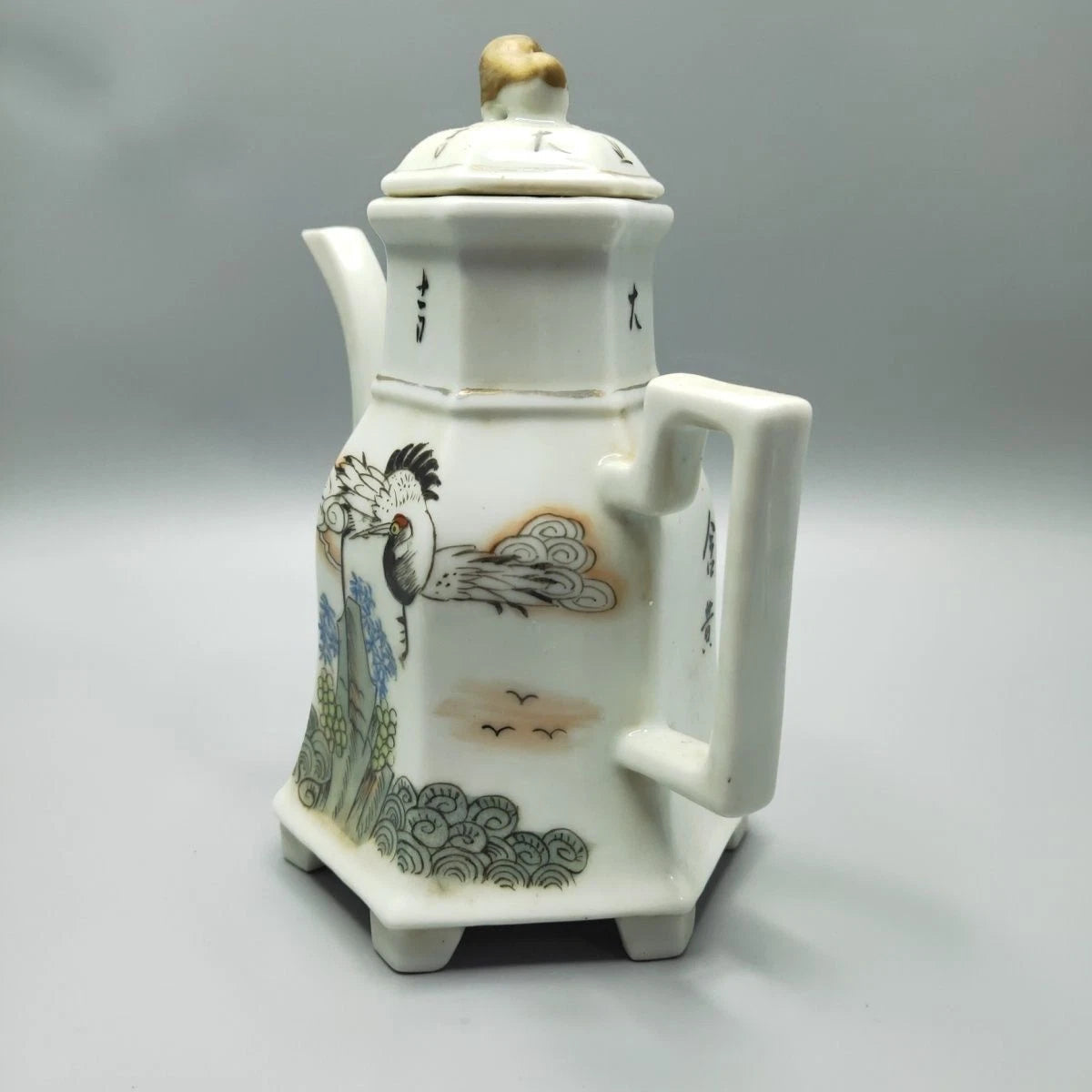 Antique Ming and Qing Anime Kiln Old Porcelain Collection Qing Dynasty Pastel 07FC0E-D4 - KOEEK