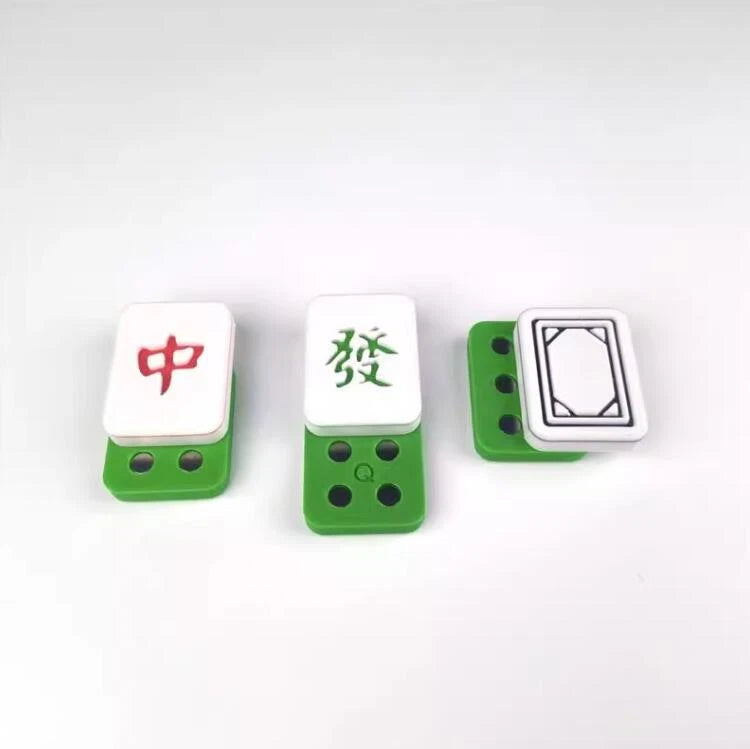 Fidget Slider Push Card Mahjong EDC Gamer Fidget Desk Toys Adult Gifts 07FC0E-D4 - KOEEK