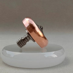 Titanium Copper Hand Twisting Spinning Tops Fingertip Top Hand Spinner Toys 07FC0E-D4 - KOEEK