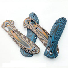 1Pair Custom G10 Material Handle Patch Scales for Benchmade Griptilian 551 Knife 07FC0E-D4 - KOEEK