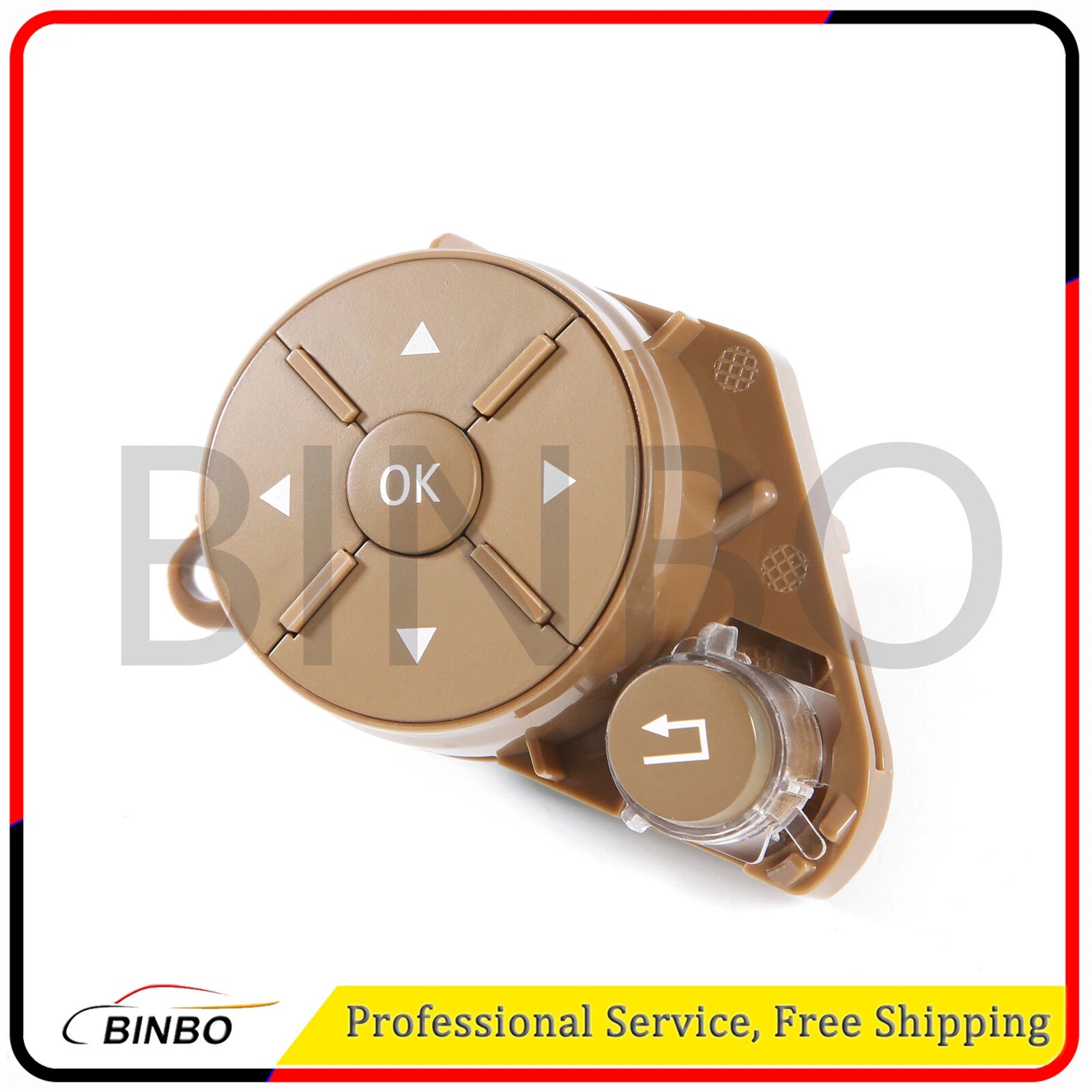 Left Steering Wheel Sync Control Switch Button For Benz W204 W212 C/E/GLK-CLass 07FC0E-D4 - KOEEK