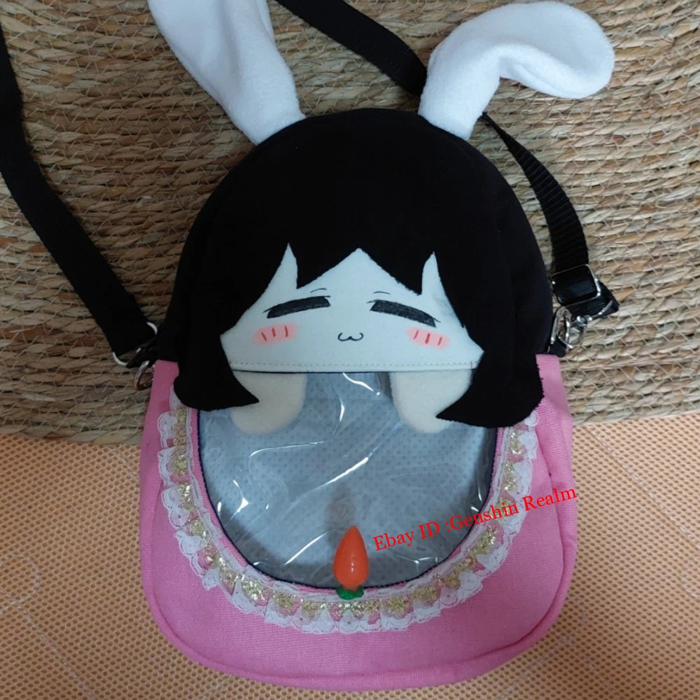 Anime Touhou Project Tewi Inaba Fumo Series Plush Crossbody Bag Gift 07FC0E-D4 - KOEEK