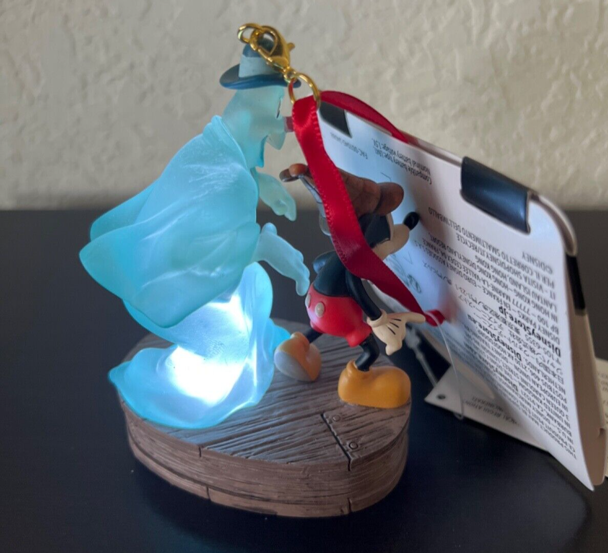 2024 Disney MICKEY MOUSE & GHOST Halloween Light-Up Ornament Lonesome Ghosts DISNEY - KOEEK