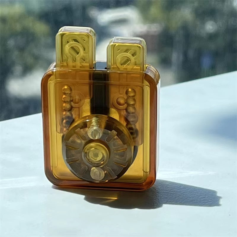 Punk Rabbit EDC Fidget Toy Fun Amber PEI Unlimited Press Relieve Stress Toy 07FC0E-D4 - KOEEK