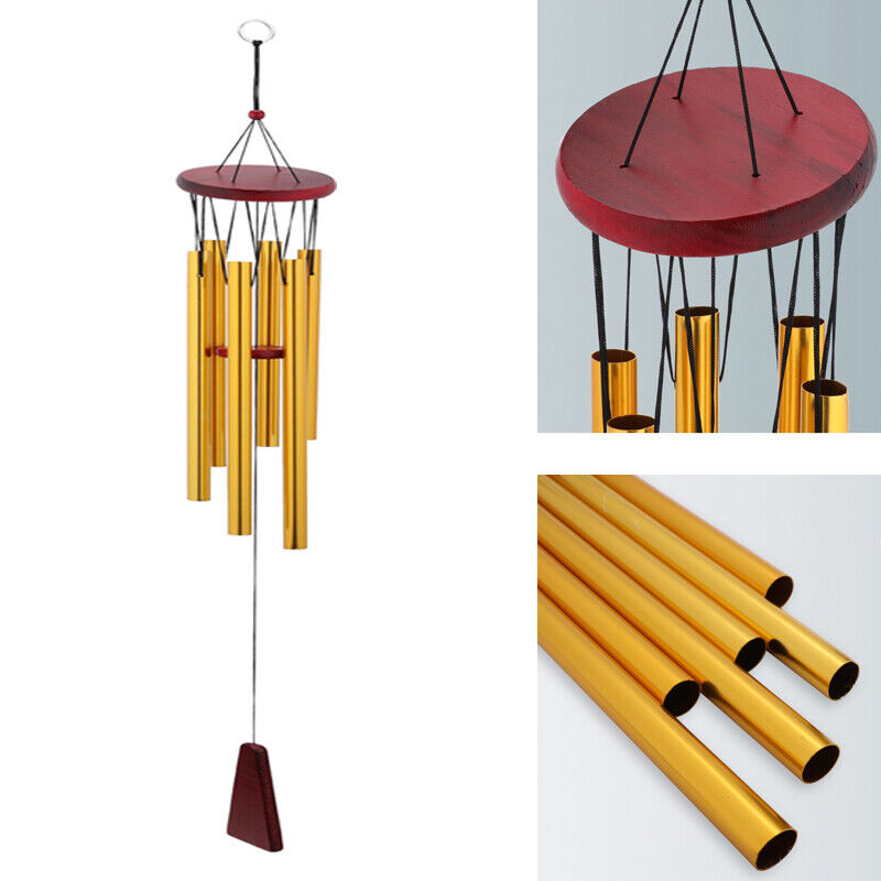 ny 31,5 tommer stor dyb resonans sindsro Metalklokke Wind Chime Udendørs Indendørs Decor