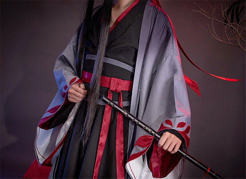 The Untamed Mo Dao Zu Shi Wei Wuxian无羡Yiling Patriarch Cosplay Costume Set Unsex 07FC0E-D4 - KOEEK