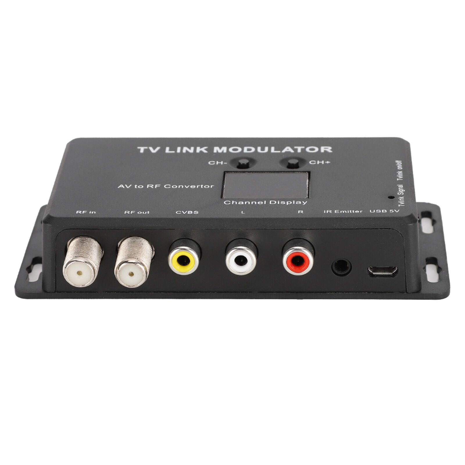 new TV Link Modulator UHF Modulator AV To RF Converter With Channel Display USB koeek - KOEEK