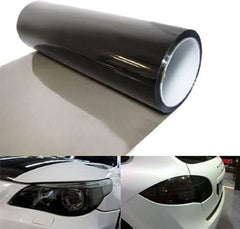 new 12 by 48 Inches Self Adhesive Headlight, Tail Lights, 12 X 48, Light Black 07FC0E-D4 - KOEEK