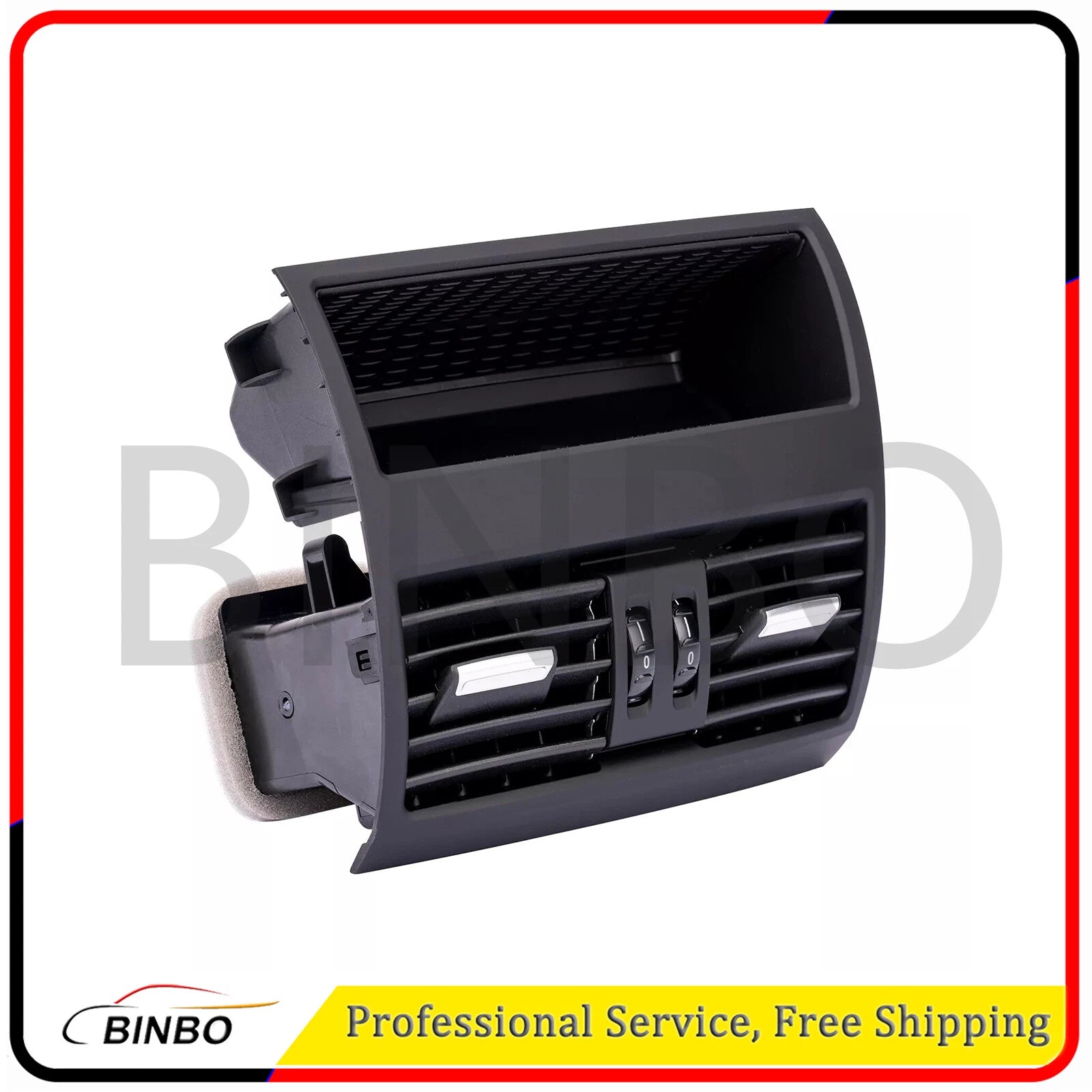Car Rear Console Center Grill Dash AC Air Vent for BMW 5er F10 F18 64229172167 07FC0E-D4 - KOEEK