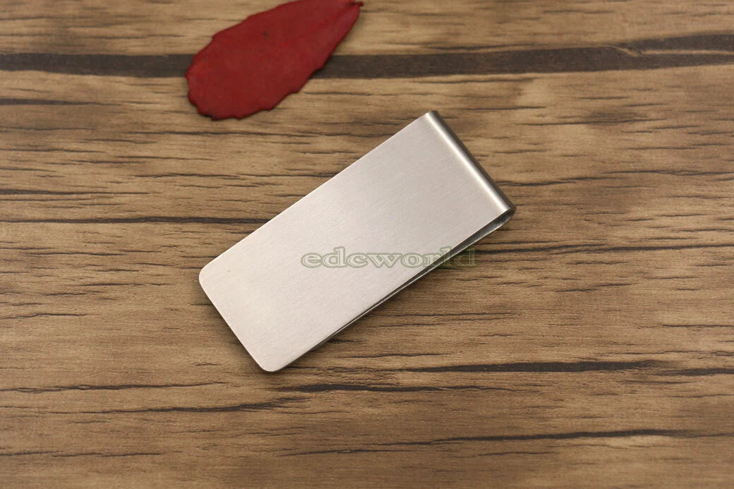 EDC Tiremet Titanium Ti Money Clip Wallet Credit Card Double point Clip Holder TIREMET - KOEEK