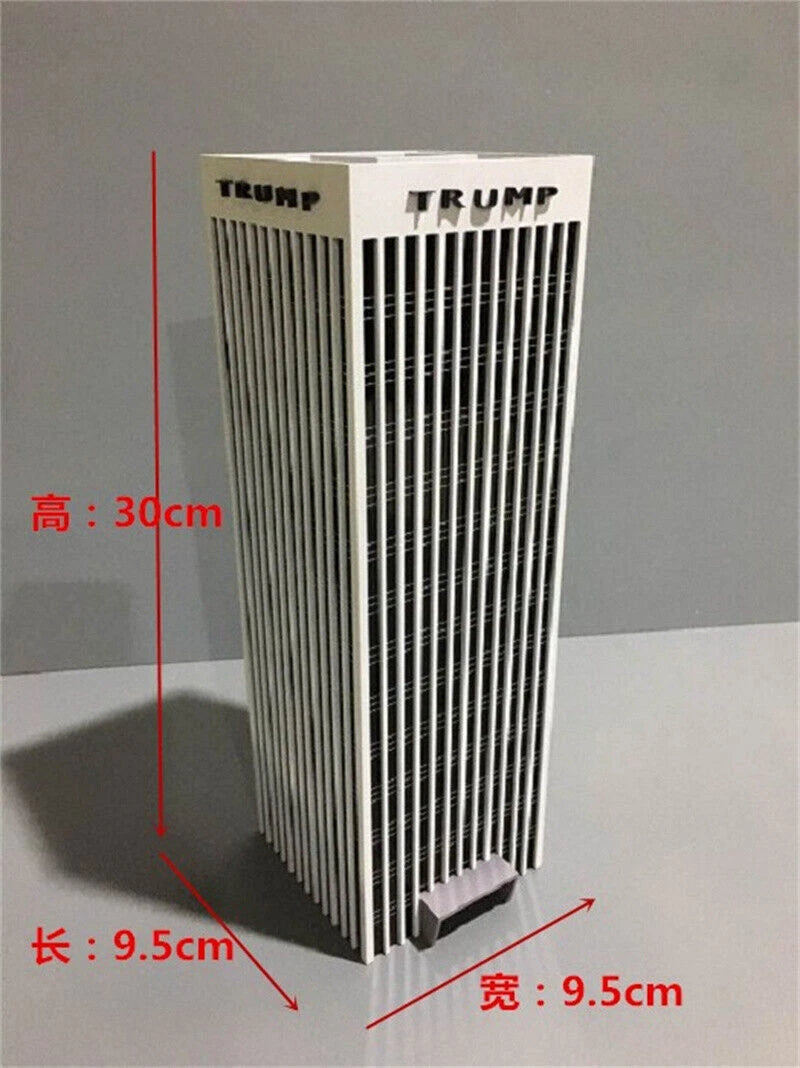 1/150 N Scale Modern Business Information Architecture Building Model Assembled 07FC0E-D4 - KOEEK