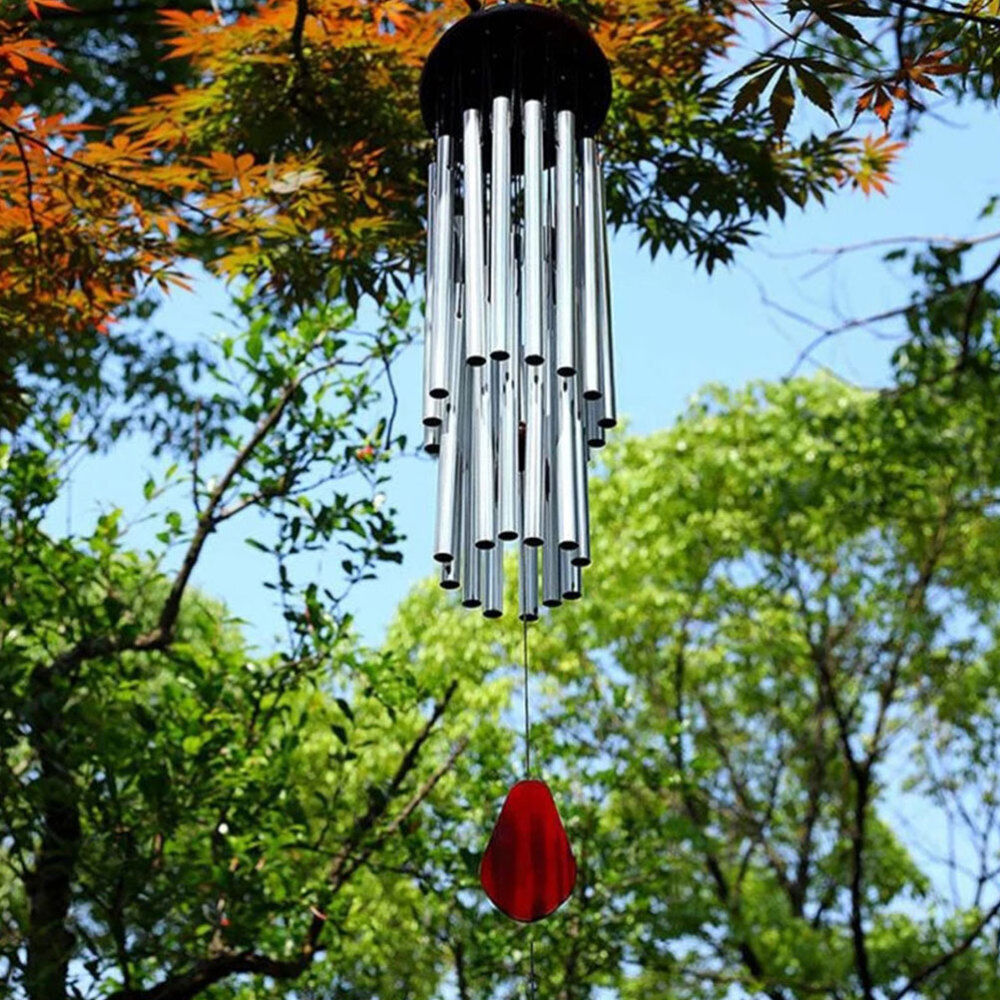 new 12Pcs Wind Chime Making Materials Aluminum Wind Chime Tubes Outdoor Metal Wind koeek - KOEEK