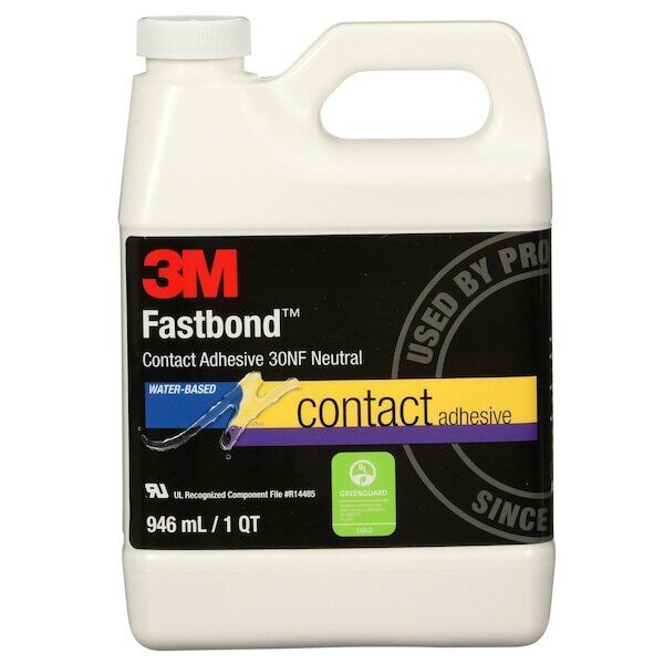 new 3M Fastbond 30nf Contact Adhesive Neutral 1 QT koeek - KOEEK