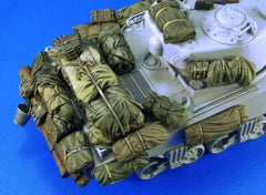1/35 Resin Assembly Model Kit US M4 Sherman Tank Outfit Pack Modification Parts 07FC0E-D4 - KOEEK