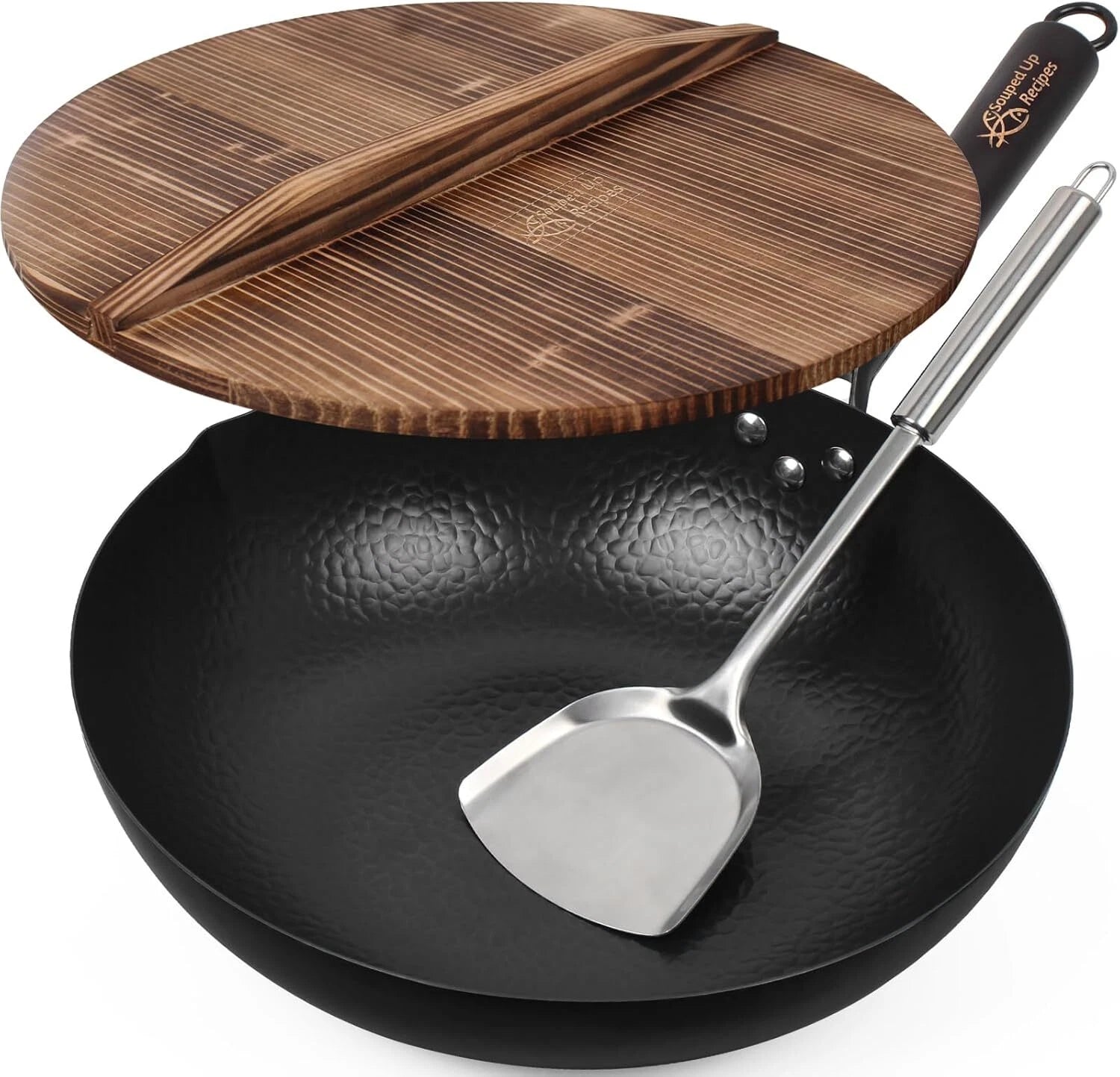Carbon steel frying pan for electric, induction and gas hobs 07FC0E-D4 - KOEEK