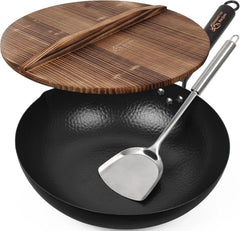 Carbon steel frying pan for electric, induction and gas hobs 07FC0E-D4 - KOEEK
