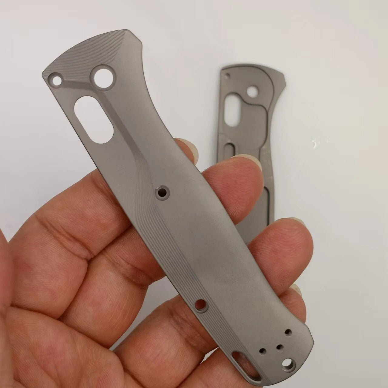 1 Pair Titanium Handle Scales for Benchmade Bugout 535 Knives 07FC0E-D4 - KOEEK