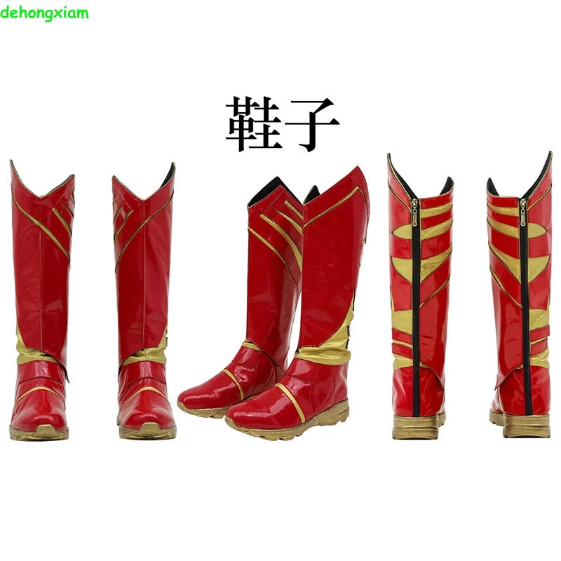 Guardians Of The Galaxy Vol 3 Adam Warlock Cosplay Halloween Costume Shoes Armor 07FC0E-D4 - KOEEK
