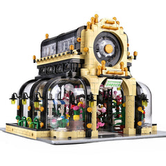 new MOULD KING 16019 Botanical Garden Led Light Street View Building Blocks Toy MOC KOEEK - KOEEK