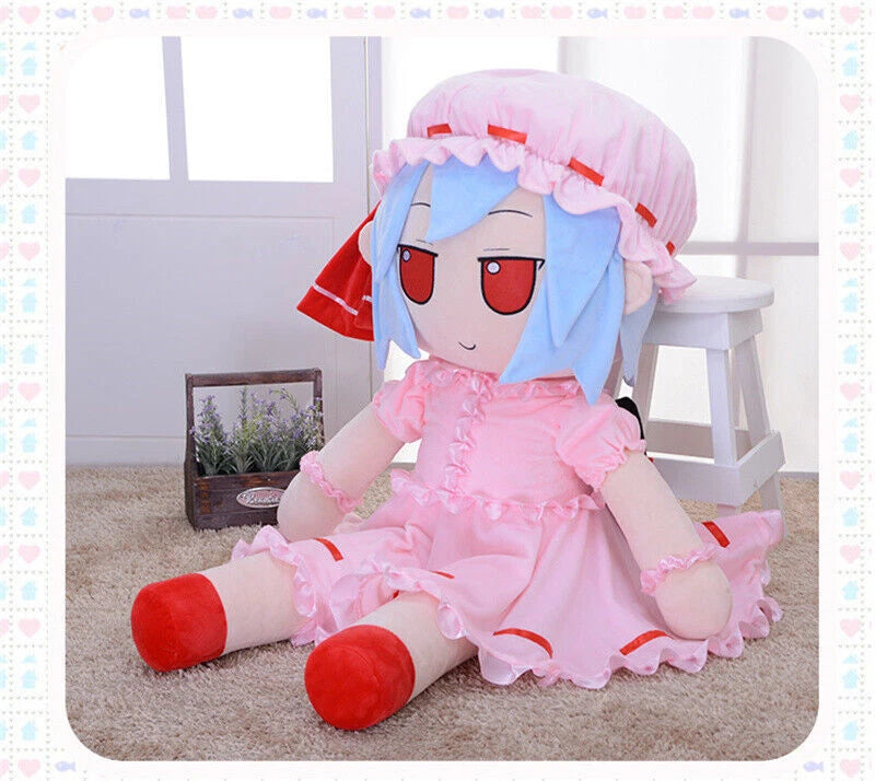 47" Touhou Project Fumo Remilia Plush Doll Scarlet SoftToy Pillow W/Clothes Gift 07FC0E-D4 - KOEEK