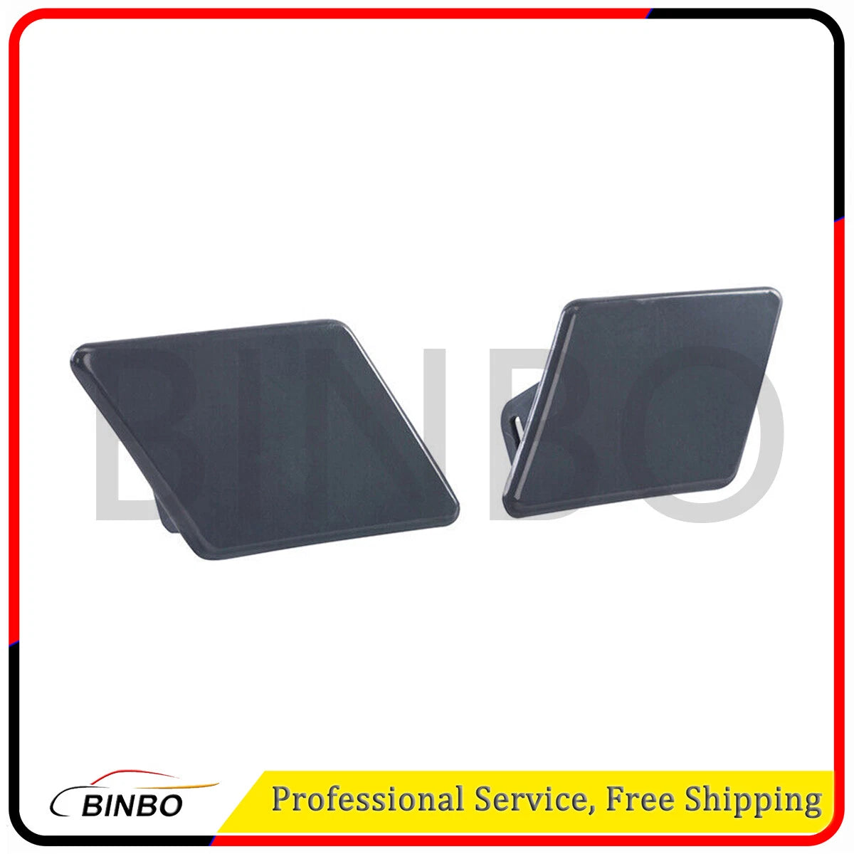 2x LH & RH Side Bumper Headlight Washer Cover Cap Lid for BMW E90 E91 328i 328xi 07FC0E-D4 - KOEEK