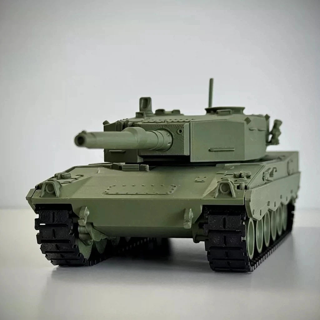 Leopard 2AV Prototype Main Battle Tank Model Modern Military Collection Desktop 07FC0E-D4 - KOEEK
