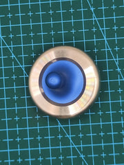 Stainless Steel+ Aluminium Alloy Spinning Top Finger Spinner Fidget EDC Toy 07FC0E-D4 - KOEEK