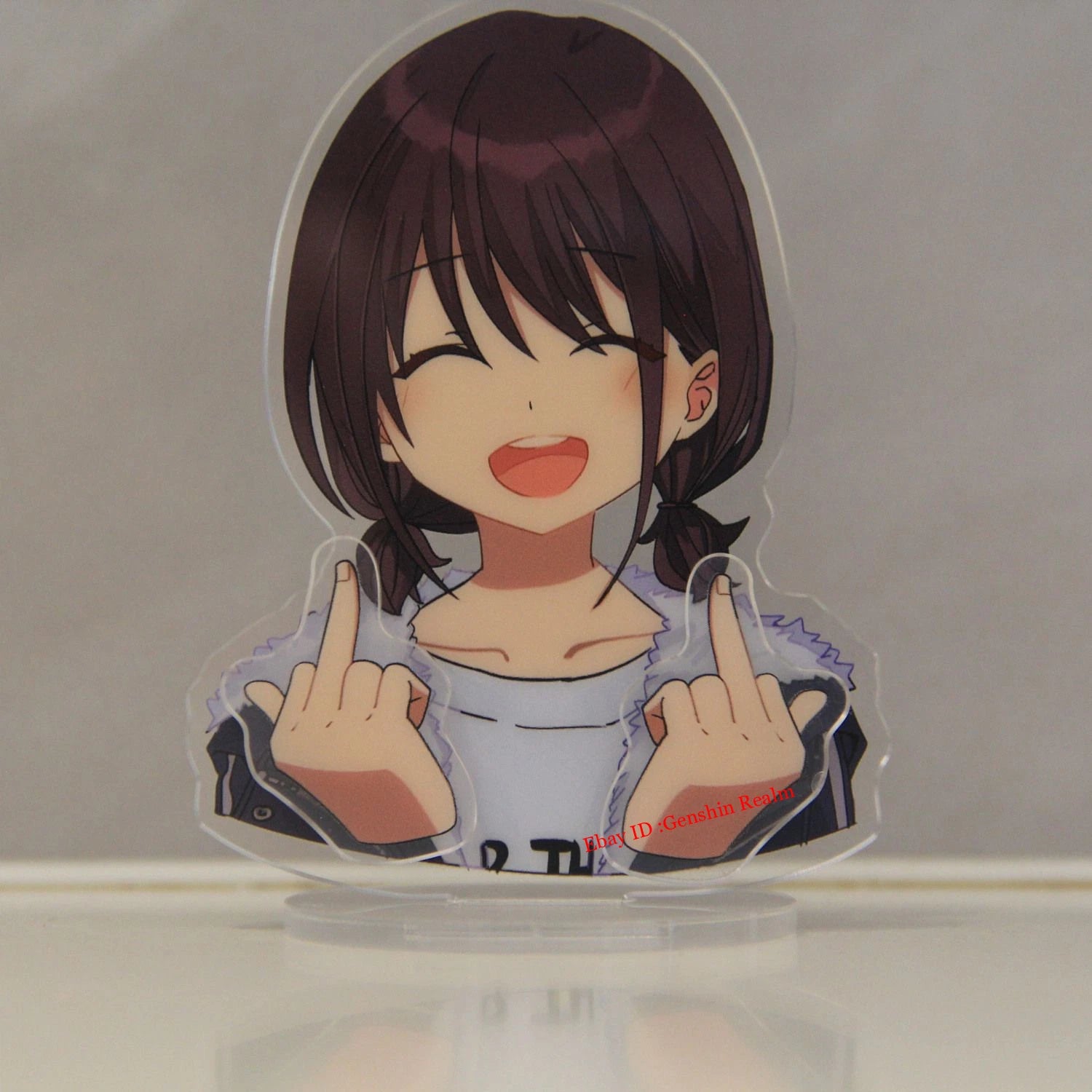 Anime GIRLS BAND CRY NINA ISERI Acrylic Desktop Stand Figure Collection Gift 07FC0E-D4 - KOEEK