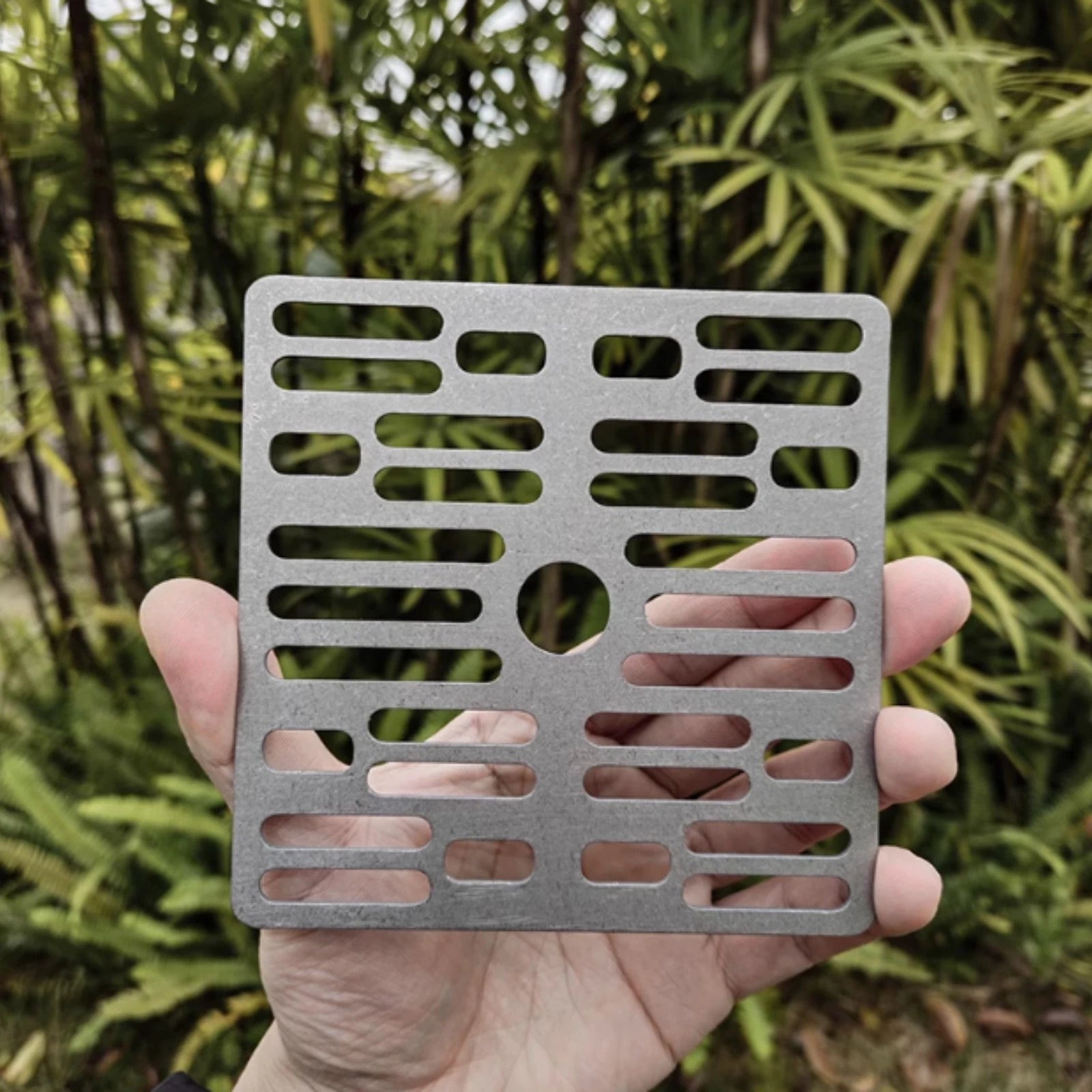 Pure Titanium Alloy Mesh Plate BBQ Bold Barbecue Camping Grill Plate 07FC0E-D4 - KOEEK