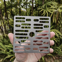 Pure Titanium Alloy Mesh Plate BBQ Bold Barbecue Camping Grill Plate 07FC0E-D4 - KOEEK