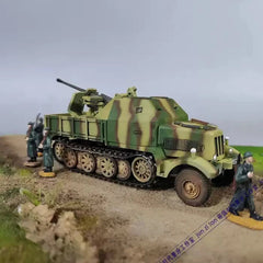 1:72 WWII German Sd .Kfz.7/2 Flak37 Truck-mounted Air Defense Model 07FC0E-D4 - KOEEK