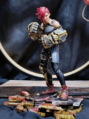 Handmade 1/8 League of Legends Vi 21cm Action Figure Model Painted Resin Model HANDMADE - KOEEK