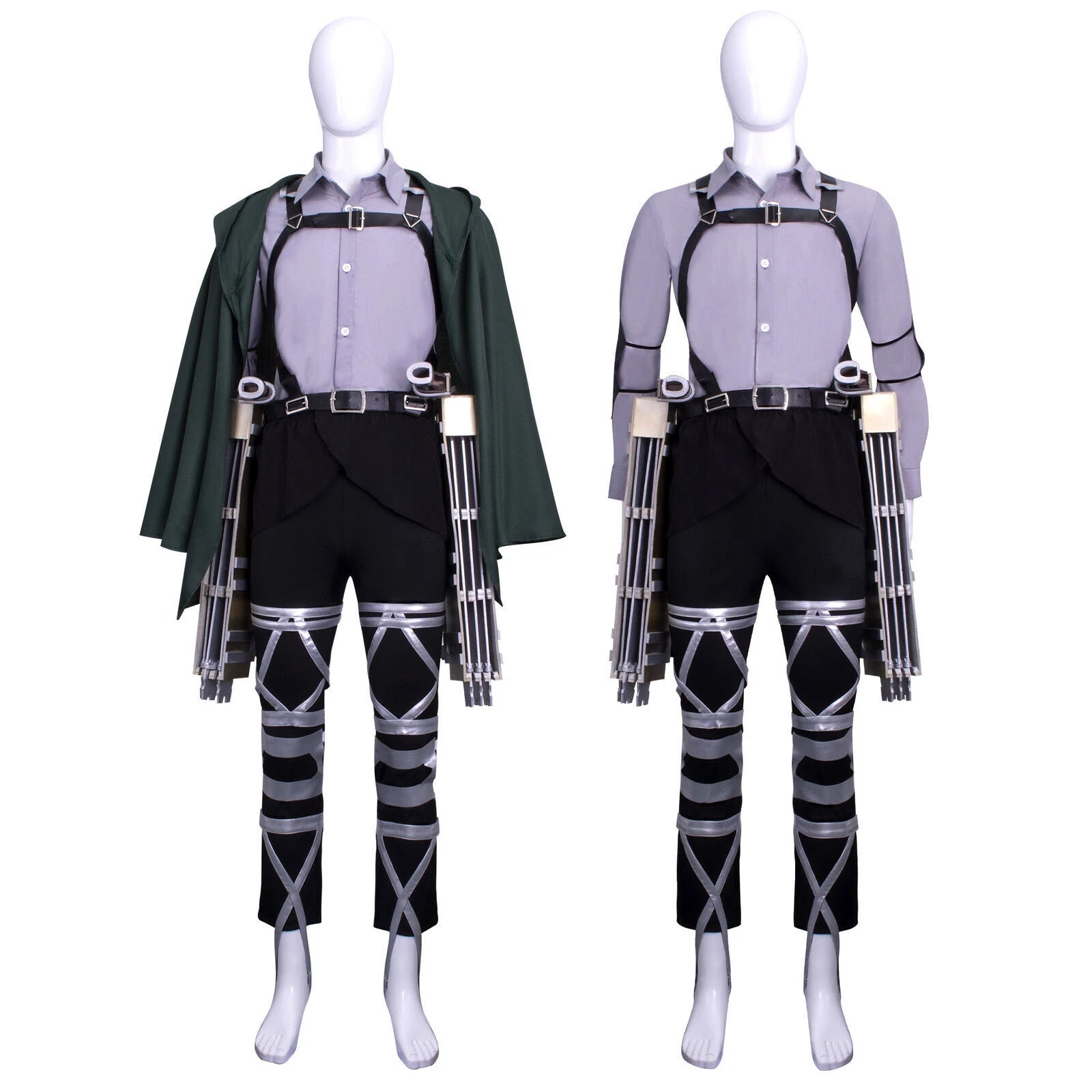 Attack on Titan Wings of Freedom Cosplay Mikasa·Ackerman Levi·Ackerman Outfits 07FC0E-D4 - KOEEK