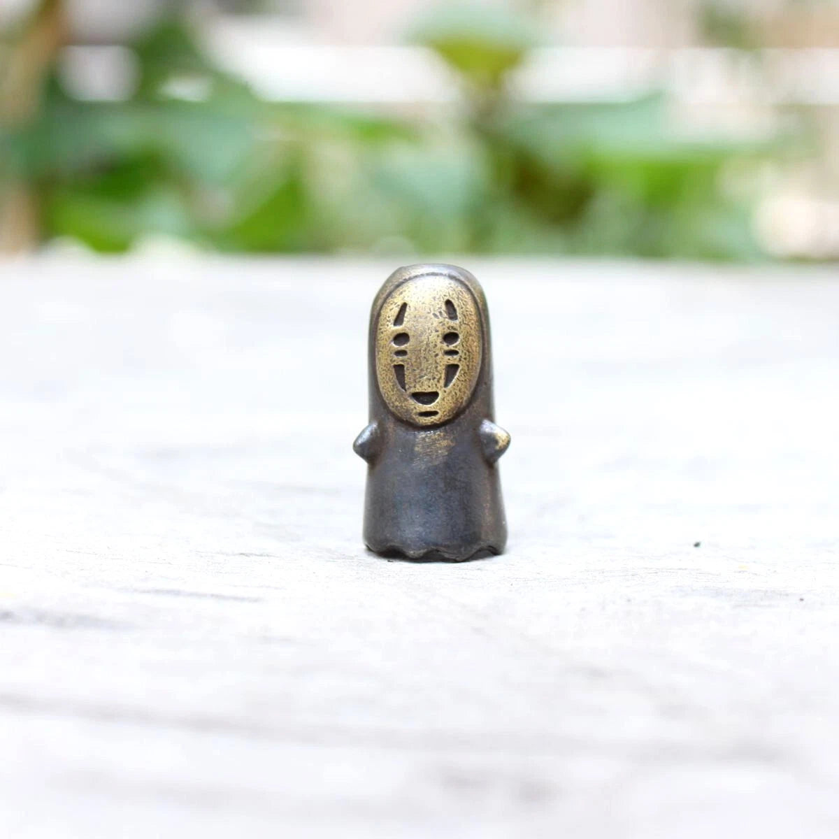 Brass Lanyard Bead Knife Tool Paracord Beads Zipper Beads Faceless Man Gift 07FC0E-D4 - KOEEK