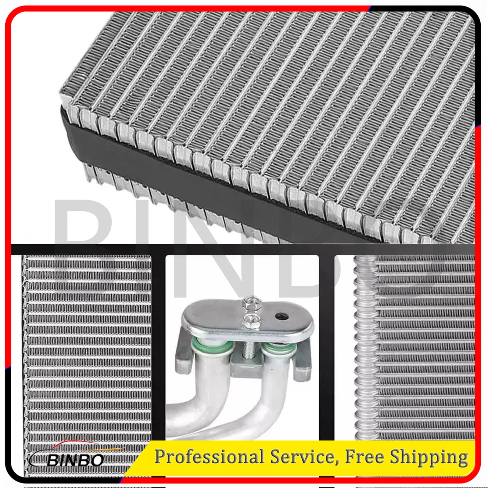 A/C Evaporator Core Front for BMW E65 745i 745Li 750i 750Li760i 760Li Plate Fin 07FC0E-D4 - KOEEK