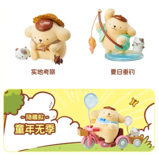 MINISO Sanrio Pompompurin Childhood Seasons Series Confirmed Blind Box Toy Gift MINISO - KOEEK