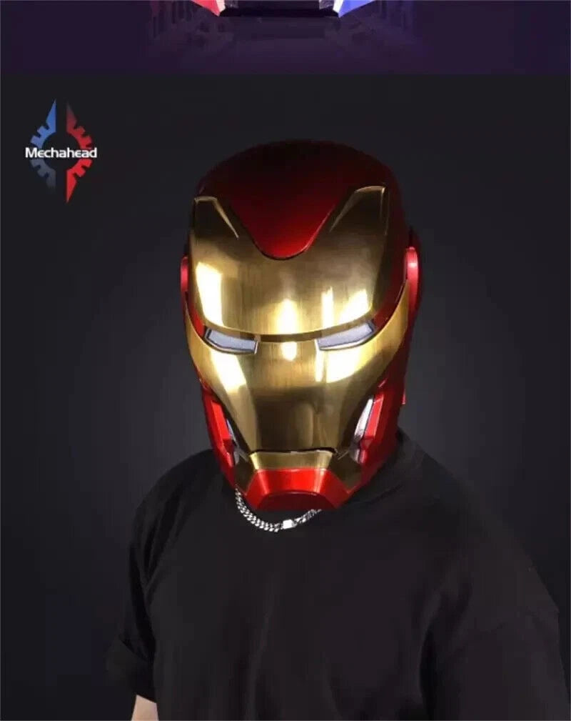 Iron Man MK50 Helmet 1/1 Wearable Cosplay Toys Mechahead Automatic Halloween MECHAHEAD - KOEEK