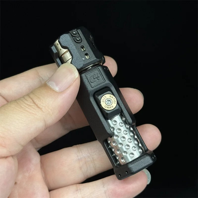 EDC Musketeers Bolt Type Fidget Spinner Haptic Slider Metal Fidget Adult Toys 07FC0E-D4 - KOEEK