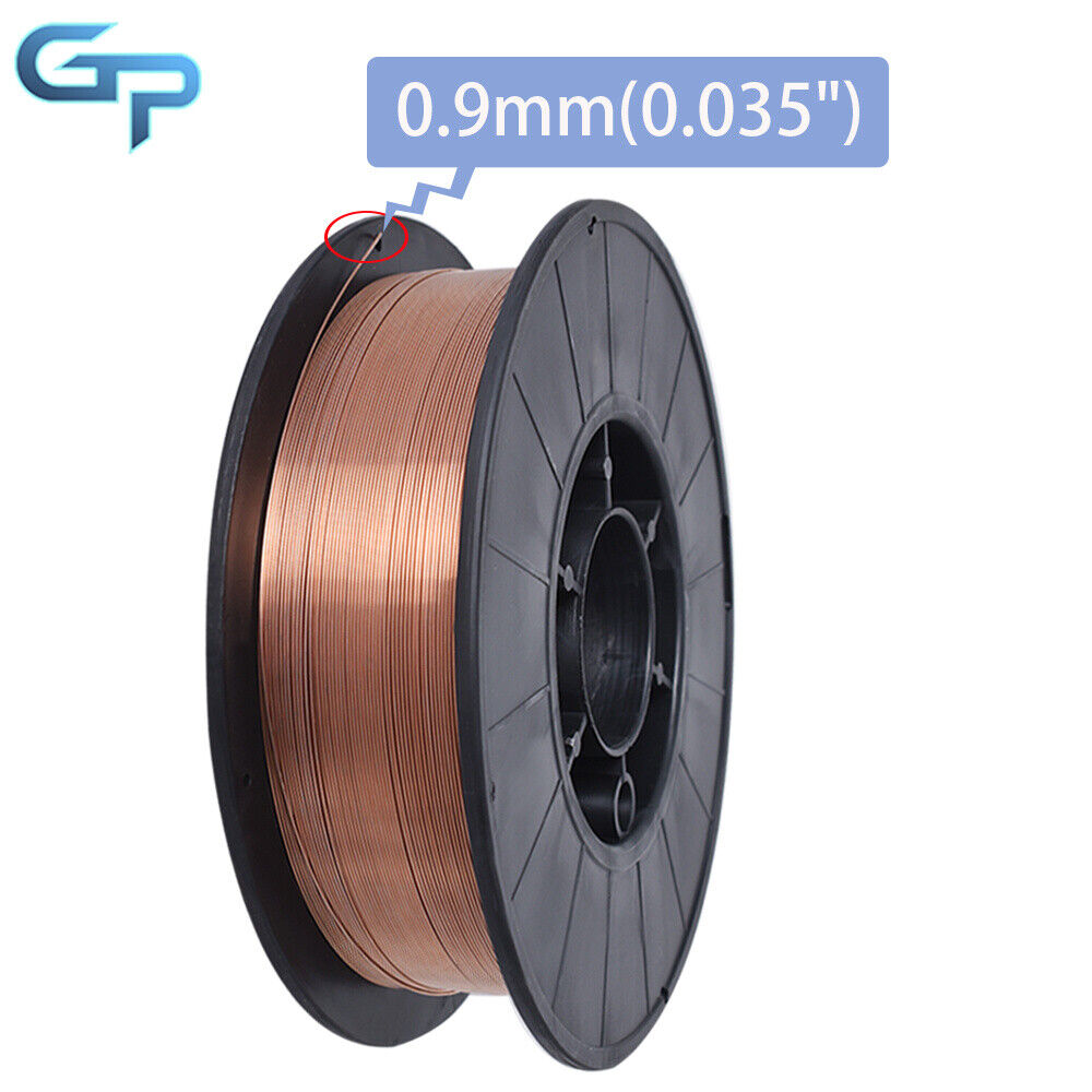 1 Pack ER70S-6 .035 Inch (0.9mm) Mild Steel MIG Welding Wire 11-Lbs Spool